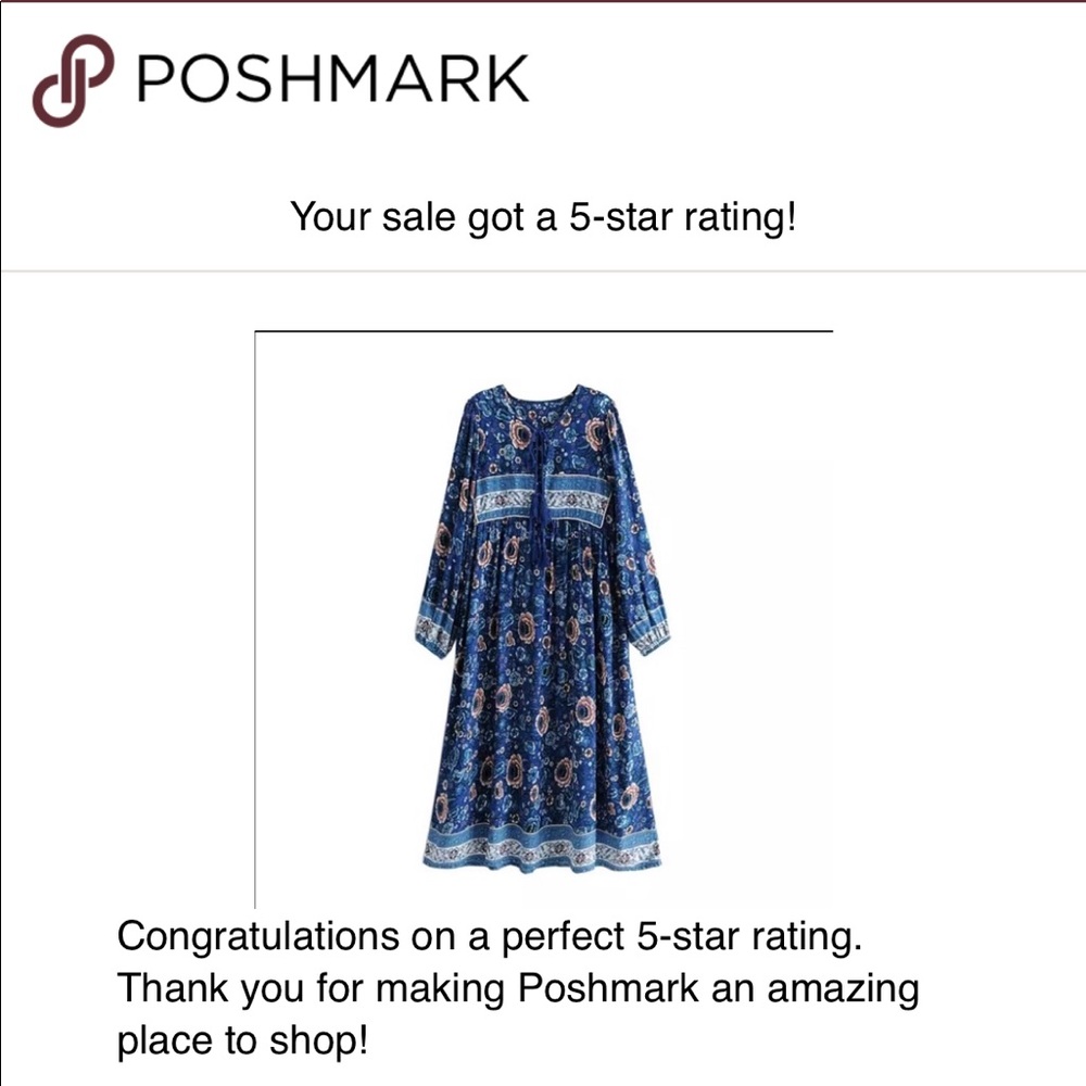 5βοΈ FAV BESTSELLER Zahara Gypsy Peasant Dress Gown - Picture 5 of 5